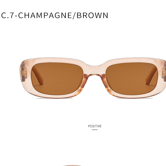 Wholesale Small Square Frame PC Sunglasses